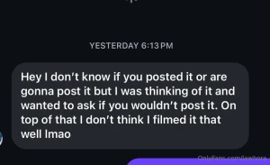 I made hella content and the person said i can t post it lol i m now