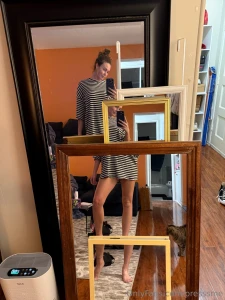 Wearing a big t shirt and nothing else gt gt