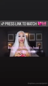 Brand new sexy lingerie haul on my youtube channel press link to watch