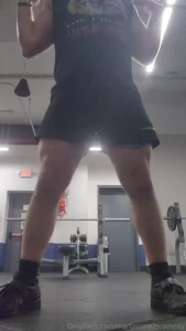 A little lower angle on my squats thigh day for the boys