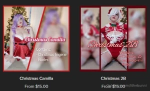 For the holiday season only get your hands on these two christmas sets