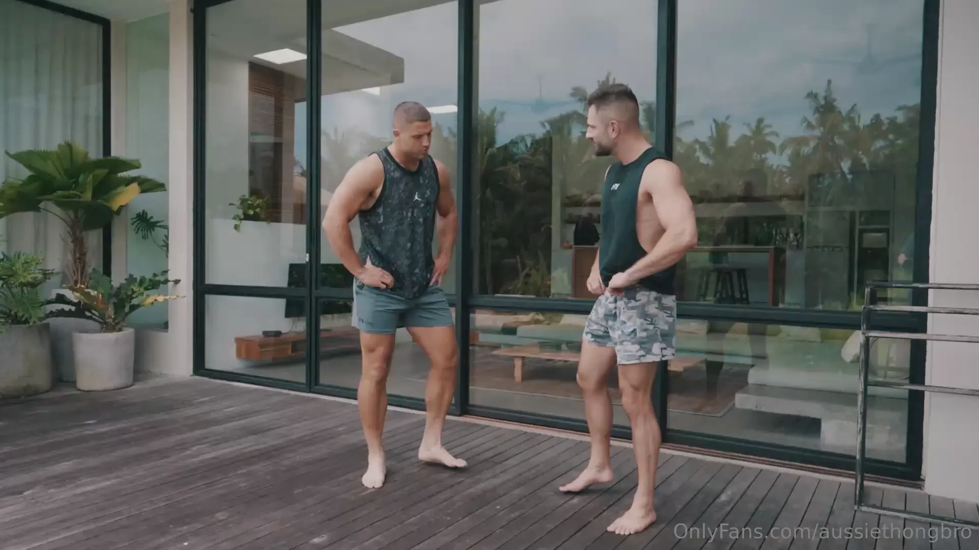 My sexy pt and massage poolside with william_mann01 i was stoked to 