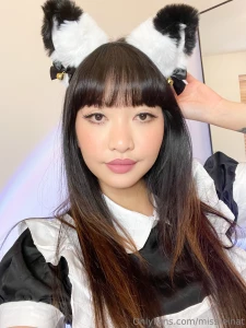 Just a little selfie for you little maid here to clean up your mess