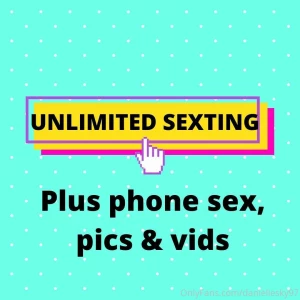 To tip me 50 gets unlimited sexting comes with audios nudes amp videos
