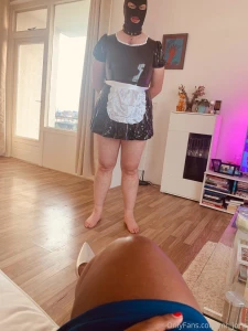 Mistress got me a new outfit do you like it part 1