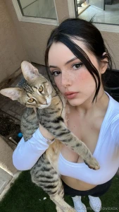 Hope your day is as wonderful as you are my cat says hi