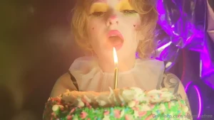 Tomorrow is my birthday and you know what that means birthday clown