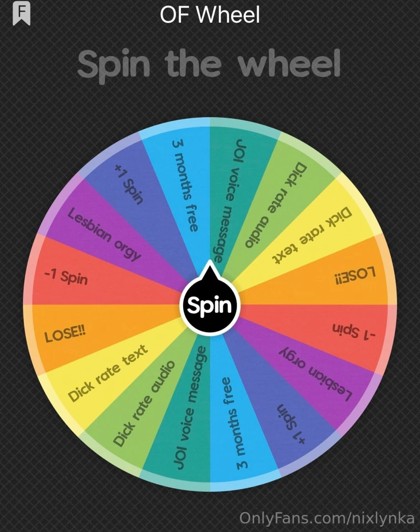 Feeling lucky wanna test your luck well come gamble a bit w me spin 