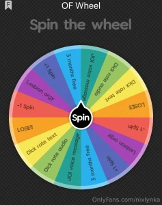 Feeling lucky wanna test your luck well come gamble a bit w me spin