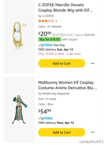 Added a bunch of new cosplays to my wishlist send me one and be the