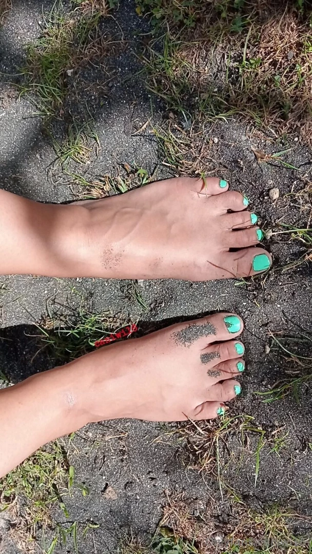 Patiently waiting for a loyal footslave to come tend to my sore tired part 6 