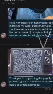 Thank you kelsey for purchasing my 6 month subscription you received a