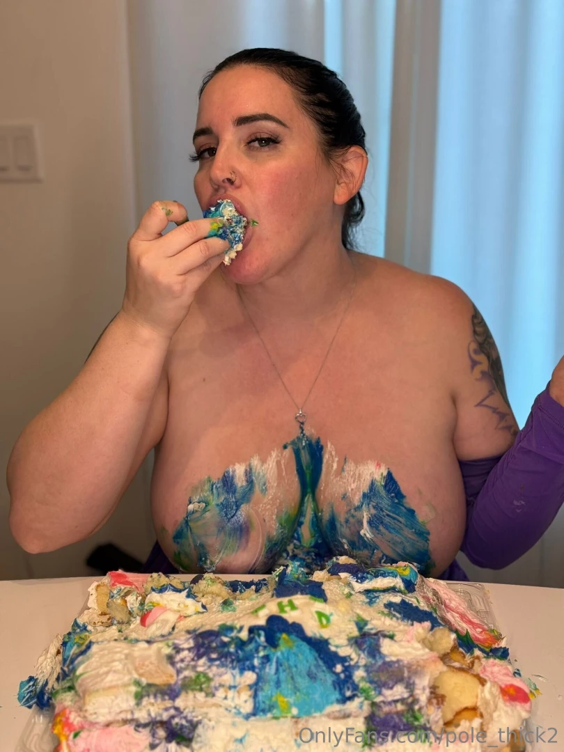 When you asked me to bring you your birthday cake 