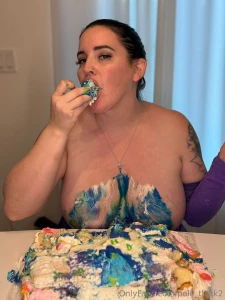 When you asked me to bring you your birthday cake
