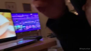 I got soo horny watching porn on my couch just now i thought i d film