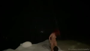 As discussed- a midnight snow snow angel to ring in the new year like