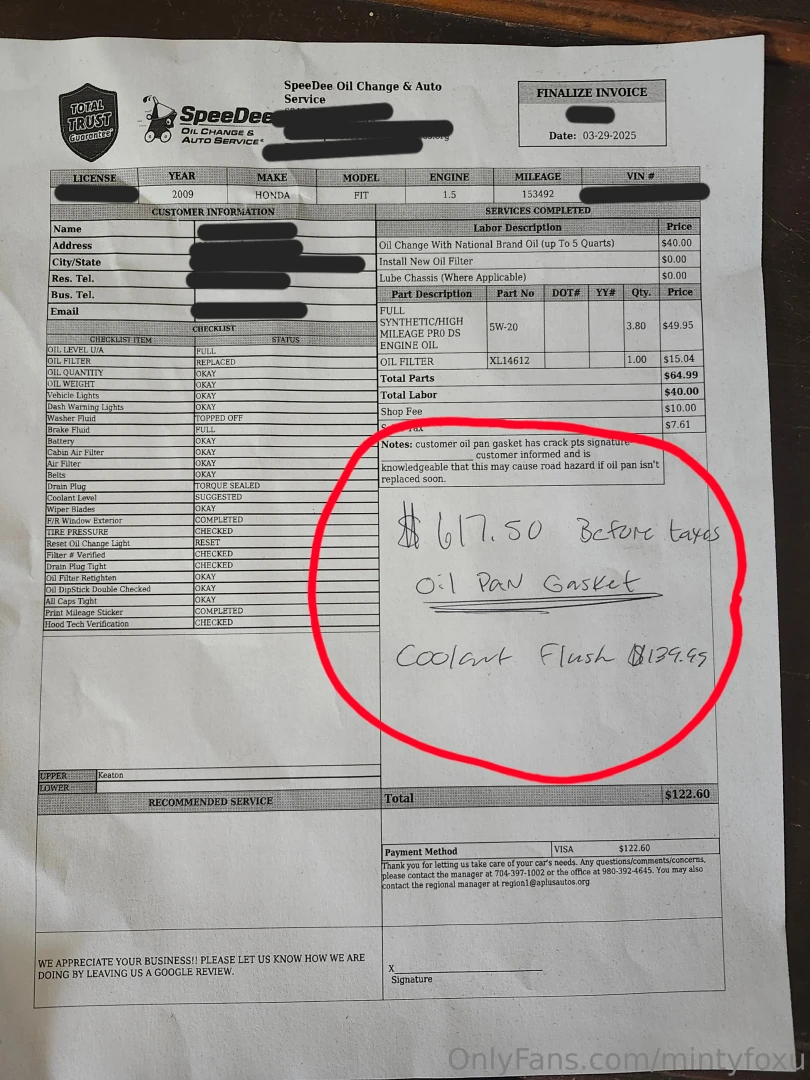 Hi my nyaaas you may have seen my post about my car needing repairs it 