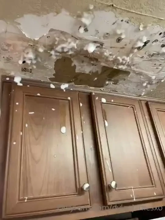 Guess who has to stay in a hotel for a week my ceiling fucking broke 