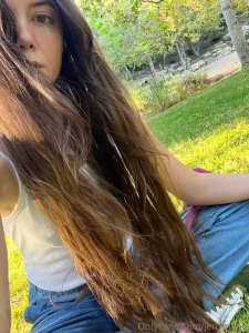 Park hang in a white tank