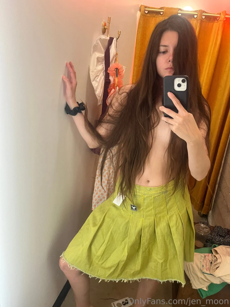 Funky green skirt did not buy part 1 