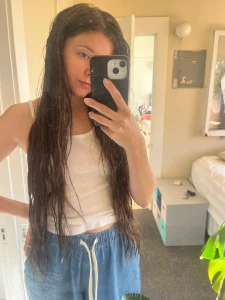 Lifting my white lil tank don t mind my dirty mirror part 2