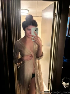 Love a long robe while staying in a sexy hotel room part 1