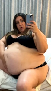 After all my nye gorging i looked like a literal ball