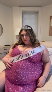 Beauty queen got fat i bet you would watch a lot more pageants if the part 1