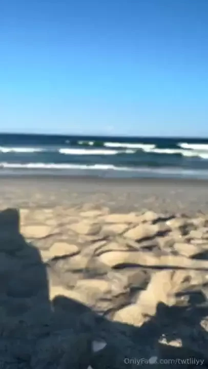Went to the beach today and decided to leave my panties at home was so part 2 