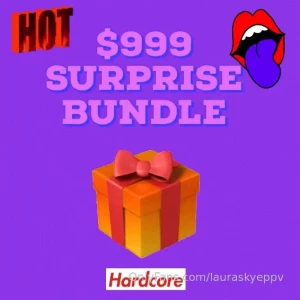 lauraskyeppv - First tipper to tip wins 999 bundle 