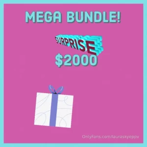 lauraskyeppv - First tipper to tip wins 2000 bundle 