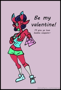 Some oc valentine stuff part 1