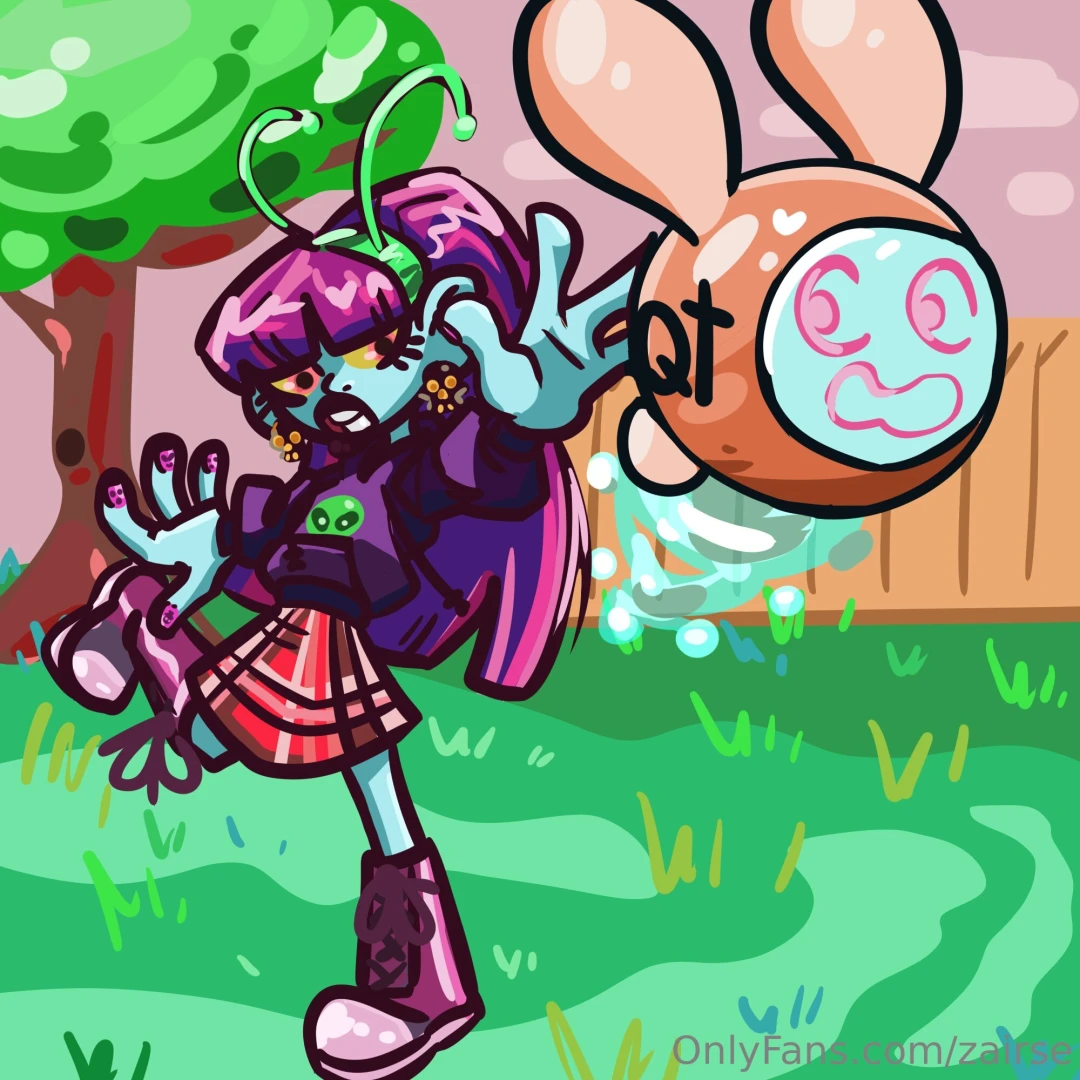 New character anita the alien part 4 