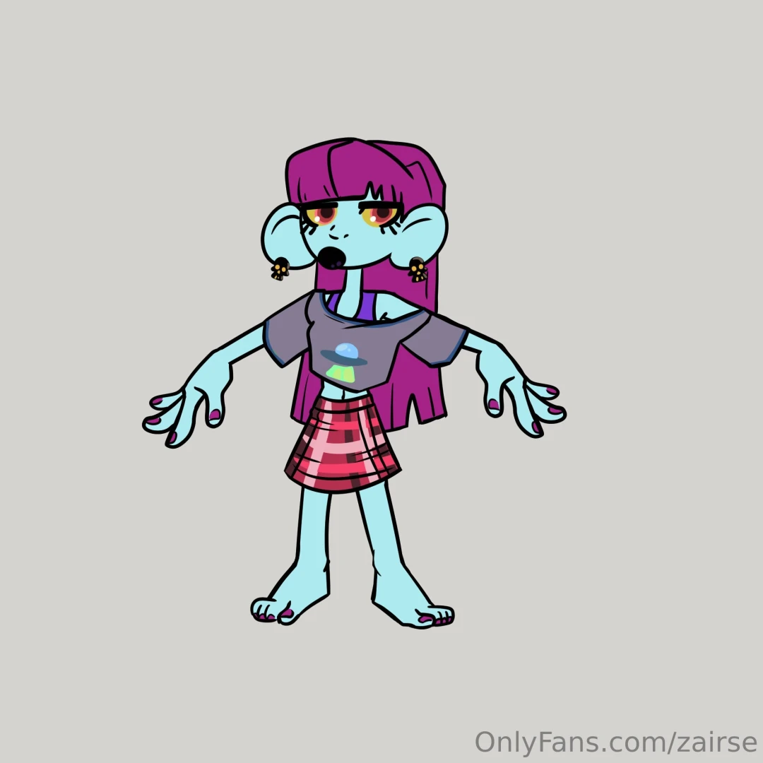 New character anita the alien part 3 