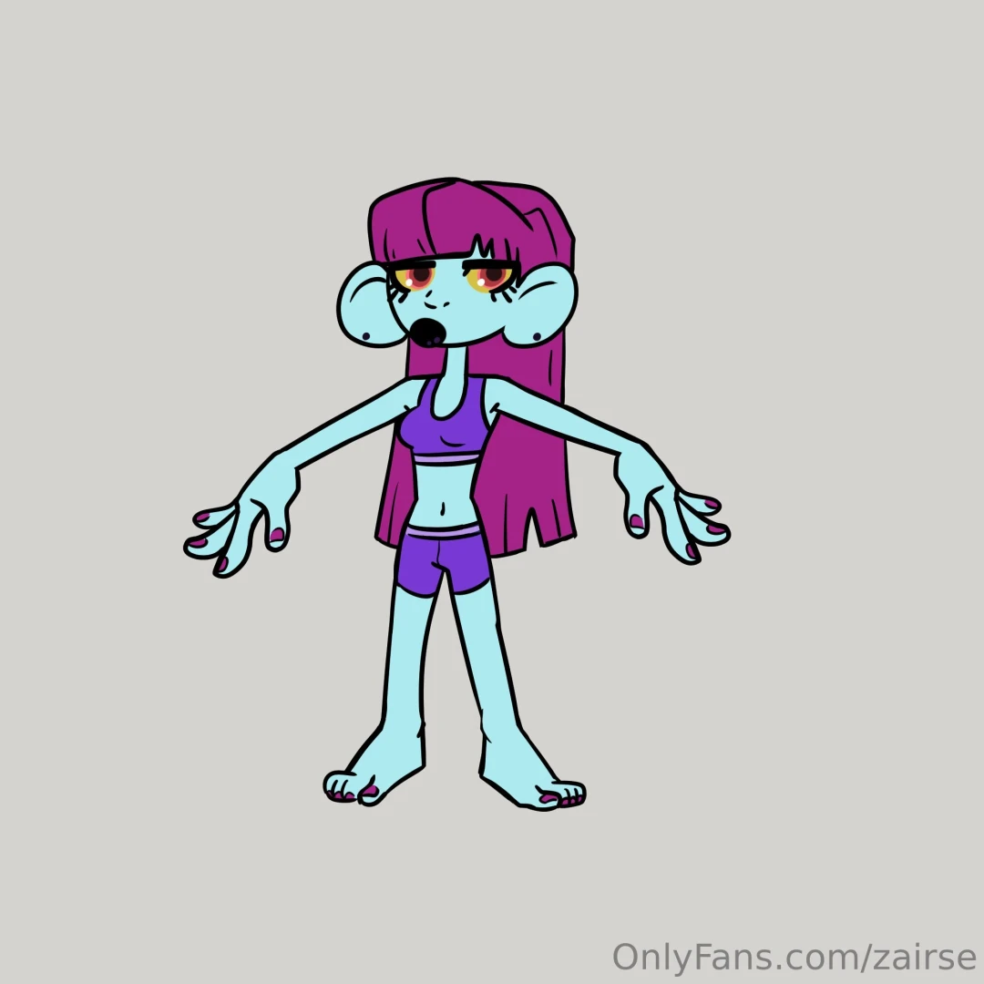 New character anita the alien part 1 