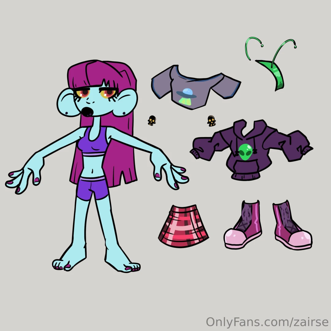 New character anita the alien 