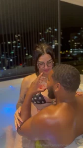 Jacuzzi with girlfriend number 11 pierinaseymour we came together as i part 2