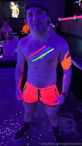 Bathed in neon