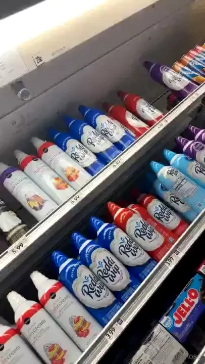 Are we getting messy with the whipped cream again lock in 