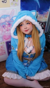 Final zelda maid kitty pics i also sent you all some exclusive pics of