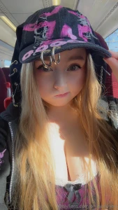 Bunny hat selfie dump i took a lot of selfies in this hat because i part 3