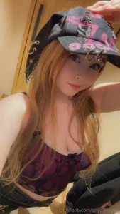 Bunny hat selfie dump i took a lot of selfies in this hat because i part 1