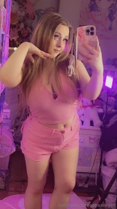 Stream outfit my casual stream version of my fluffy pink bikini part 1