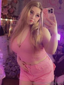 Stream outfit my casual stream version of my fluffy pink bikini part 5