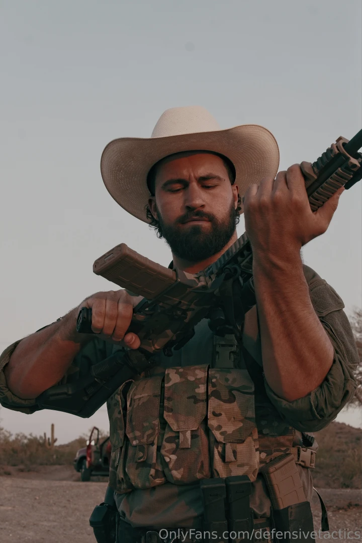 Yeehaw mixed with a little pew pew 