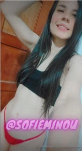 Sofieminou wants to take your hard cock inside her then make a and