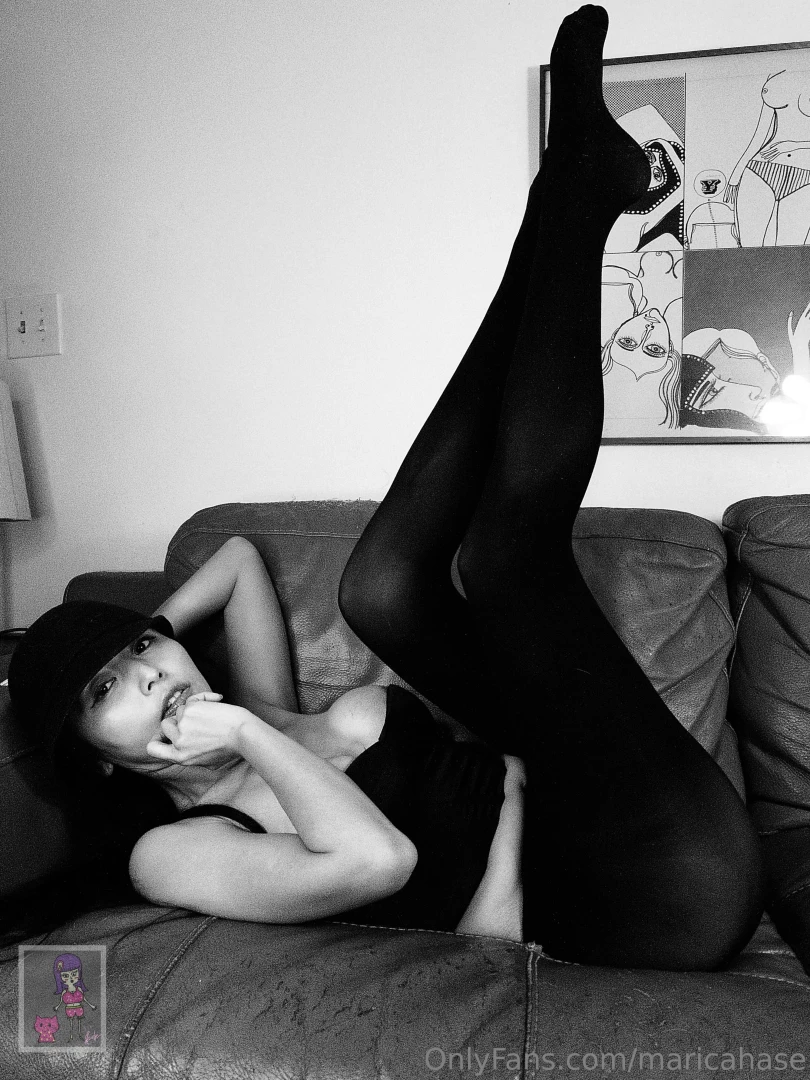 Tonight is about you me and my pantyhose 