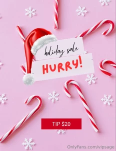 Holiday sale hurry and tip 20 gets 999 worth of content
