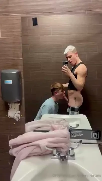 Head in the movie theater bathroom felt amazing people definitely 