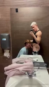 Head in the movie theater bathroom felt amazing people definitely